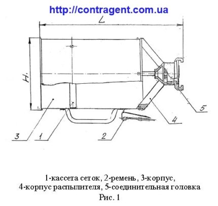 Генератор пены средней кратности ГПС-100, ГПС-200, пеногенератор ГПС-600 чертеж