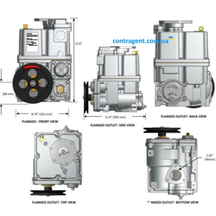 Bennett Type 75 pumping unit - Насосная установка Bennett Type 75 (Моноблок Т-75) поршневой насос