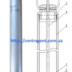 Пробоотборник ПОМ-1 / 1000 (на 1л или 1000мл) для отбора донных проб нефтепродуктов с резервуаров
