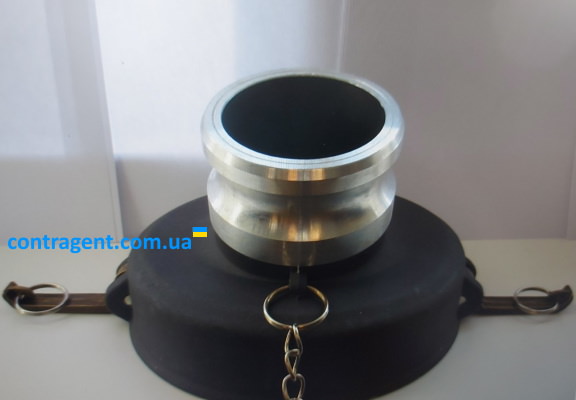 Муфта сливная переходная OLS для бензовоза (Кран OLS 4"х3")