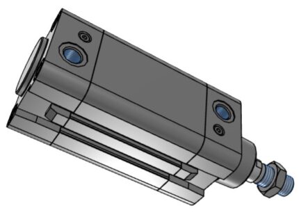 Пневмоцилиндр серия 61 (Ø32 – Ø125) 61M1, 61M2