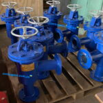 Клапан обратный угловой КОУ-80 для нефтебаз