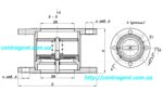 Клапан обратный фланцевый (аналог ЗКО-50), КОФ-2'' Клапан обратный фланцевый КОФ-3''