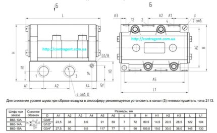 Пневмораспределитель В63-15А-01, В63-25А-01, В63-25А, В63-15А новый